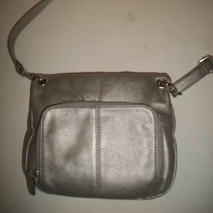 Tiganello leather crossbody organizer purse